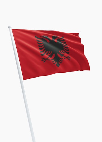 Albanese vlag huren