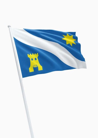 Vlag gemeente Alphen aan den Rijn