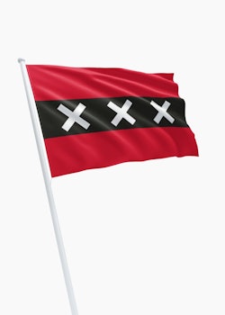 Vlag gemeente Amsterdam