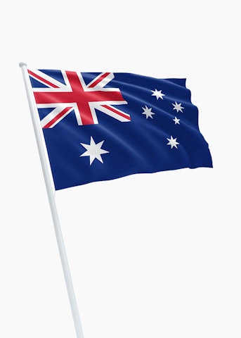Australische vlag huren
