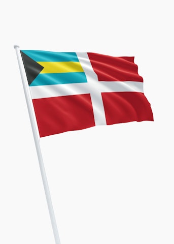 Bahamaanse koopvaardij rechtformaat vlag
