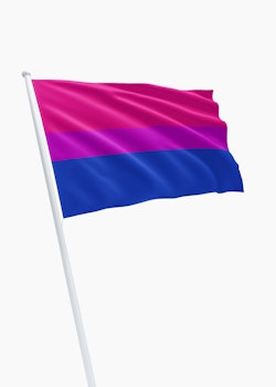 Bisexual Pride vlag
