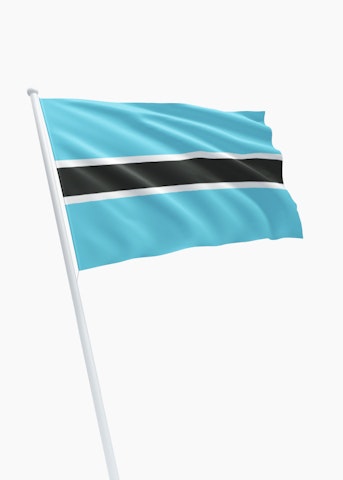 Botswaanse  vlag huren
