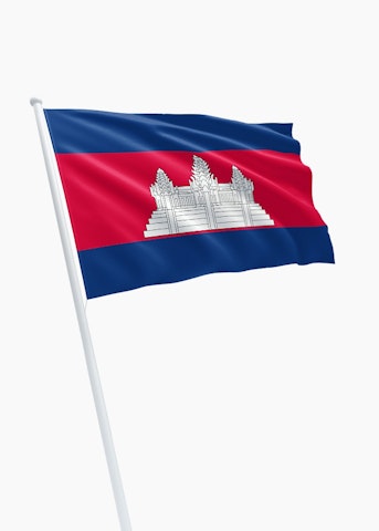 Cambodjaanse vlag huren