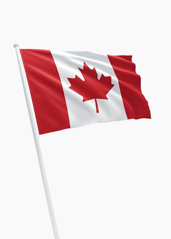 Canadese vlag huren