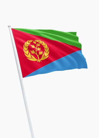 Eritrea vlag