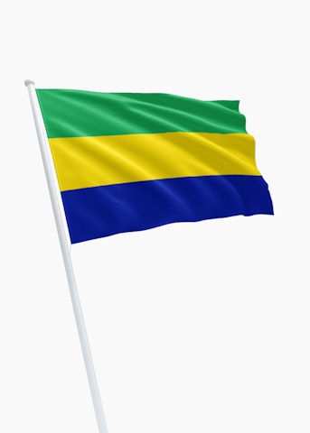 Gabonese vlag huren