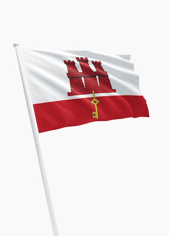 Gibraltar vlag huren