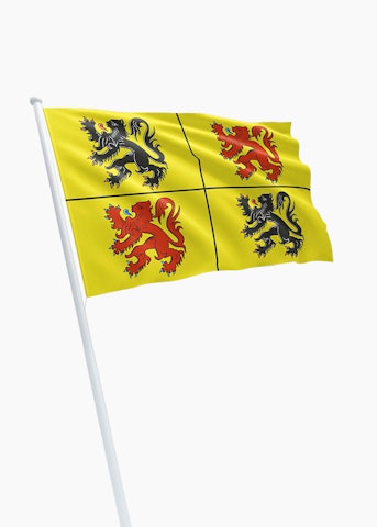 Vlag provincie Henegouwen