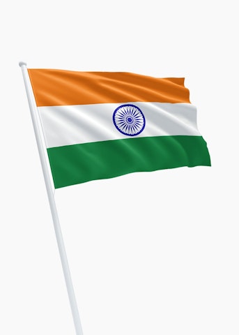 Indiase vlag huren