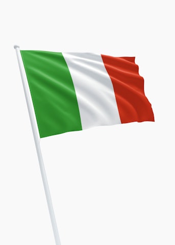 Italiaanse vlag huren