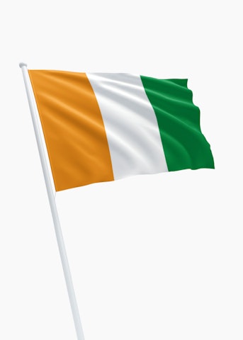 Ivoriaanse vlag huren