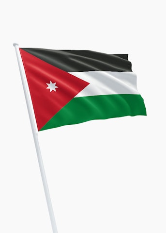 Jordanese vlag huren