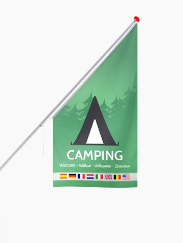 Camping vlaggen