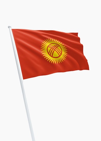Kirgizische vlag