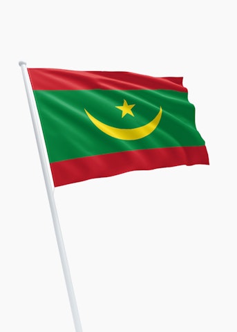 Mauritaanse vlag huren