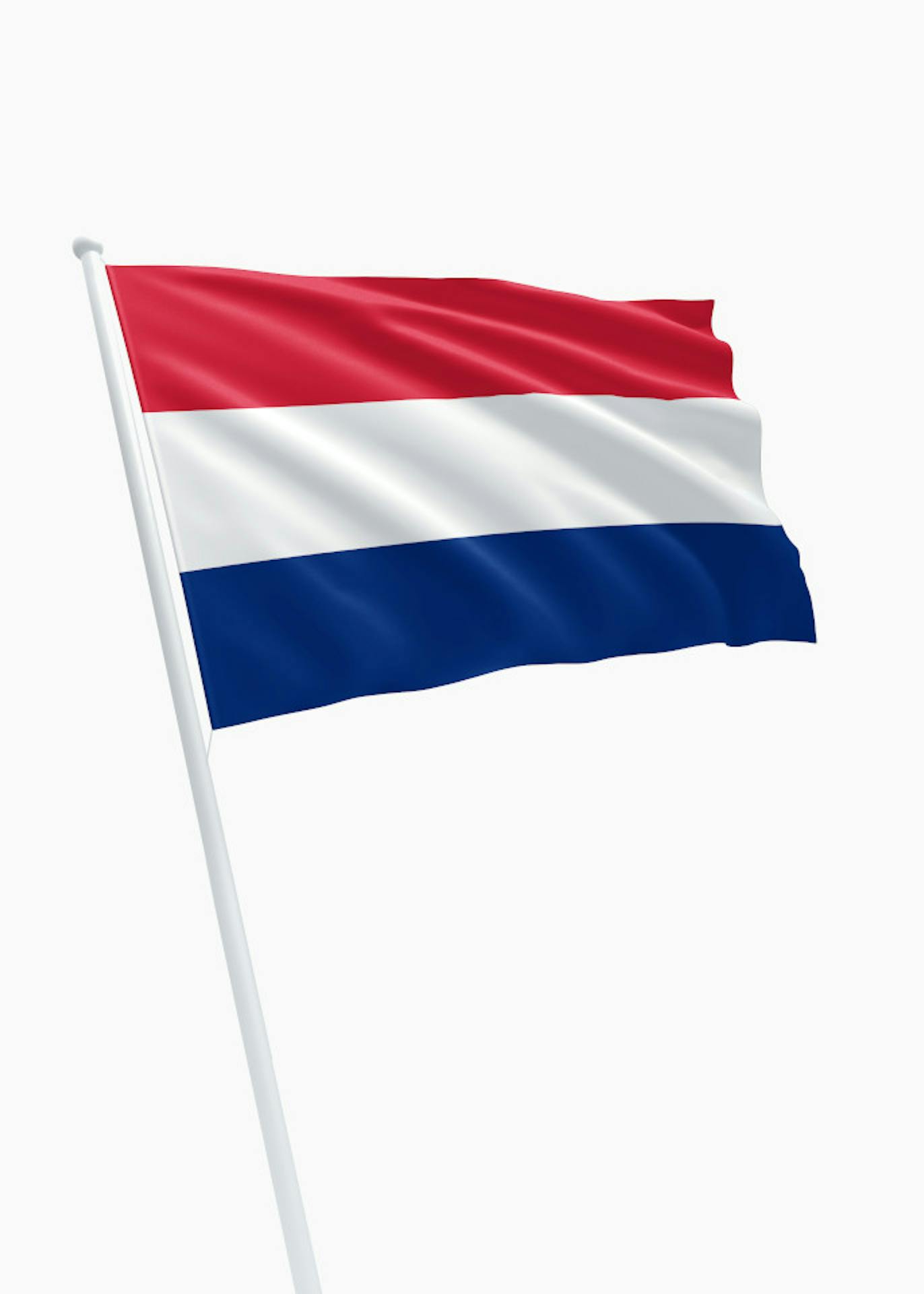 Discreet vriendelijke groet Piepen Rood-wit-marine blauwe vlag – Online bestellen – DVC