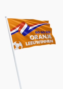 Oranje Leeuwinnen vlag