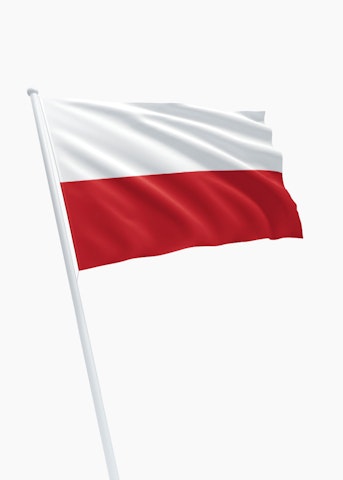 Poolse vlag huren