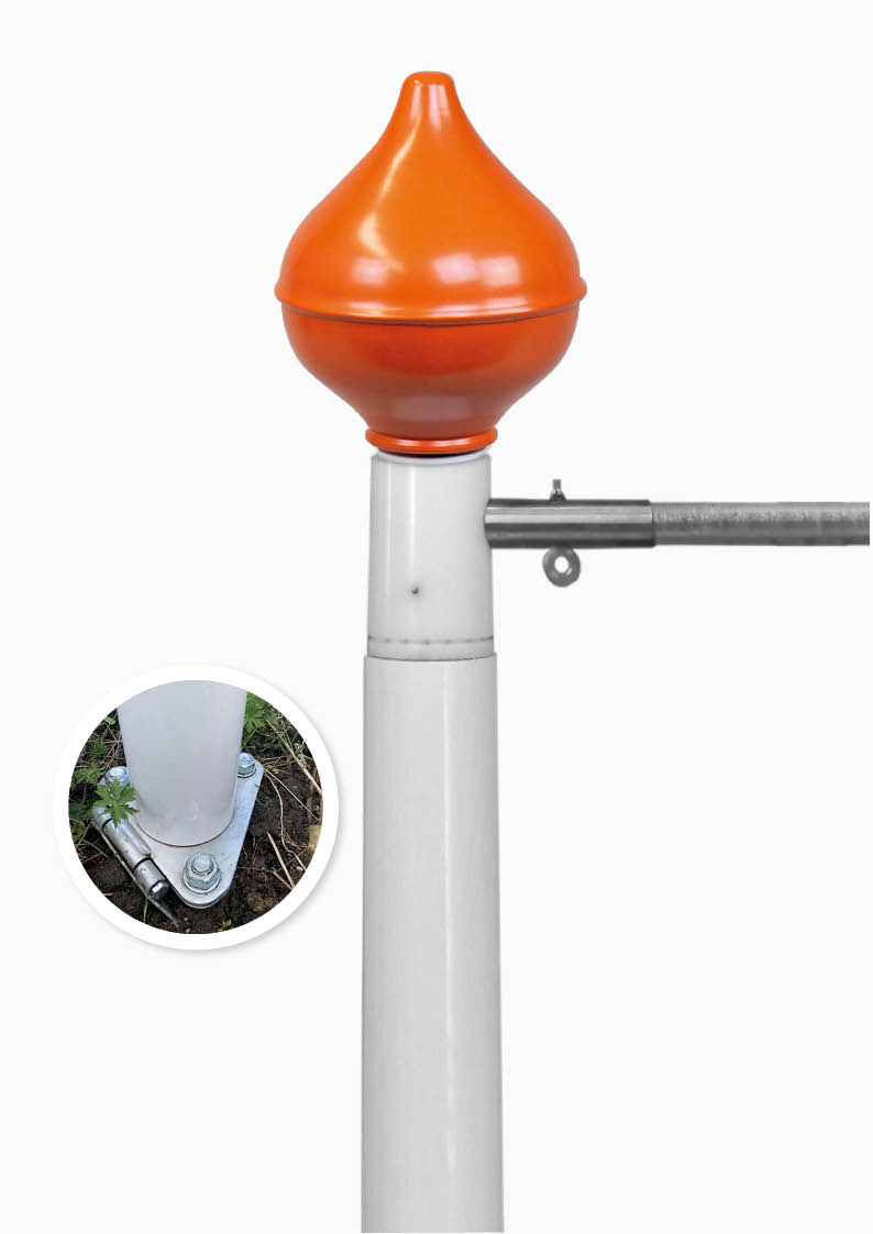 Polyester Baniermast