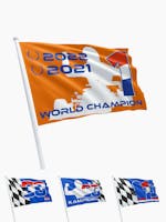 Goed gevoel Alert in de rij gaan staan Racevlag kampioen - Speciaal voor fans van Max en de F1 - DVC.nl