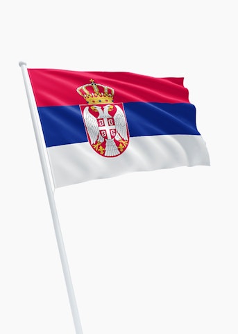 Servische vlag huren