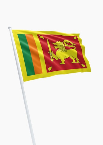Sri Lankaanse vlag huren