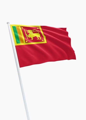 Sri Lankaanse koopvaardij rechtformaat vlag