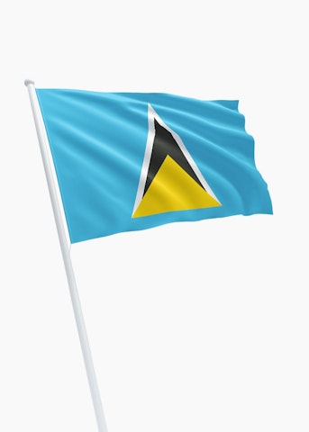 Saint Luciaanse vlag huren