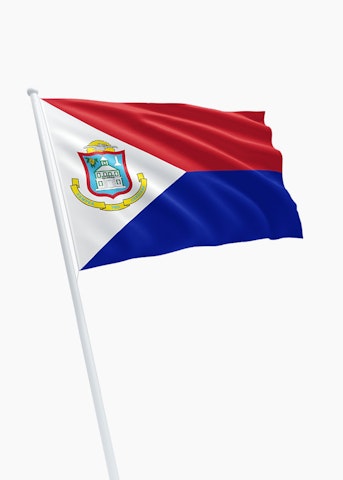 Sint Maarten vlag huren