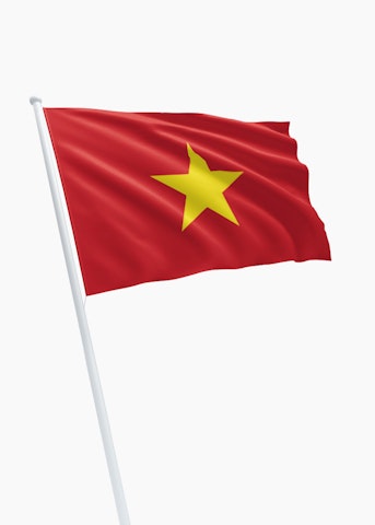 Vietnamese vlag huren