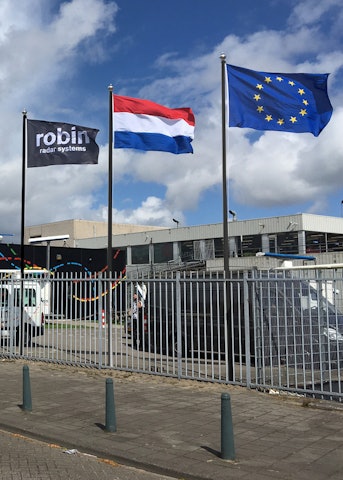 Polyester Vlaggenmast met kikker en koord