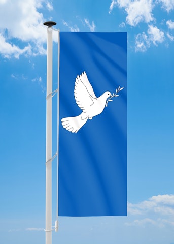 Vredesvlag met duif