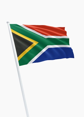 Zuid-Afrikaanse vlag huren