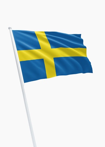 Zweedse vlag huren