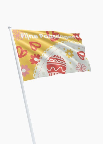 Fijne Paasdagen vlag