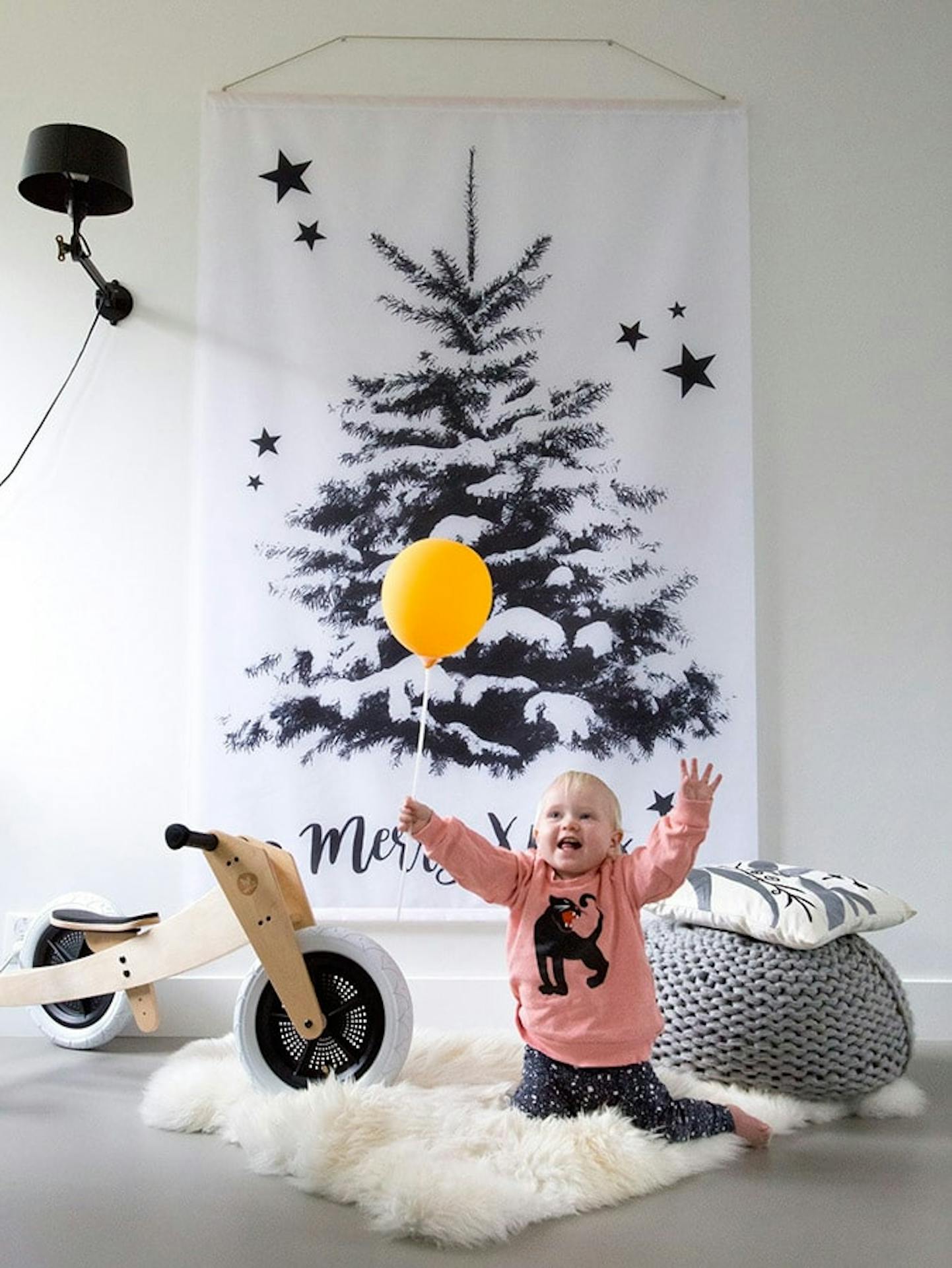 Het apparaat voedsel Kosciuszko Kerstboom op doek - Online kerstartikelen - DVC